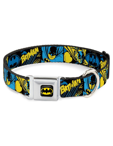 Collar para Perro DC Comics Batman - Ajustable 24.1-33 cm Collar para Perro DC Comics Batman - Ajustable 24.1-33 cm