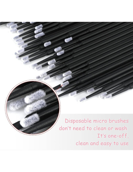 Bastoncillos Micro Aplicadores Desechables G2PLUS 100pcs Bastoncillos Micro Aplicadores Desechables G2PLUS 100pcs
