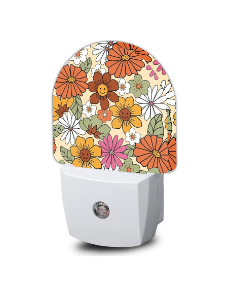 Luz Nocturna Enchufable AOWULA Girasol Retro LED 0.5W Luz Nocturna Enchufable AOWULA Girasol Retro LED 0.5W