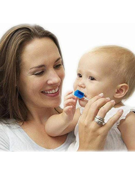 Hisopos Bucales Desechables MUNKCARE Azul 100 Unidades Hisopos Bucales Desechables MUNKCARE Azul 100 Unidades
