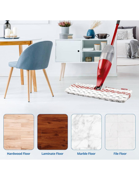 Paquete de 6 Recambios de Mopa Microfibra LINNIW para O-Cedar ProMist MAX Paquete de 6 Recambios de Mopa Microfibra LINNIW para O-Cedar ProMist MAX