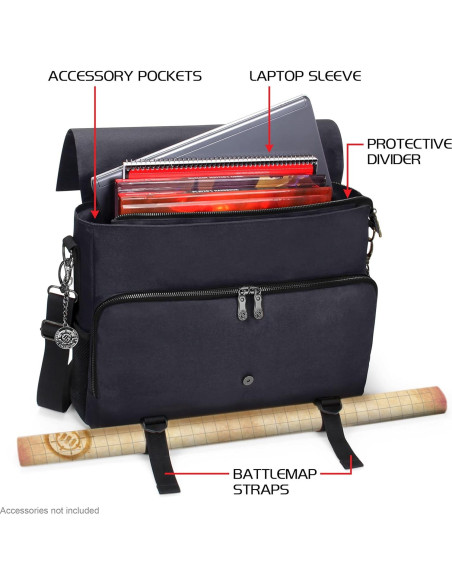 Bolsa RPG Coleccionista ENHANCE Piel Dragón 43 cm Negro Bolsa RPG Coleccionista ENHANCE Piel Dragón 43 cm Negro