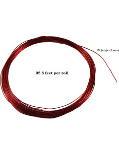 14 Rollos de Alambre de Aluminio 1mm para Manualidades DIY 2