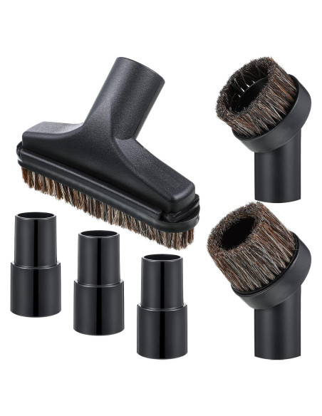 6 Accesorios de Aspiradora Honoson con Cepillos y Adaptadores 6 Accesorios de Aspiradora Honoson con Cepillos y Adaptadores