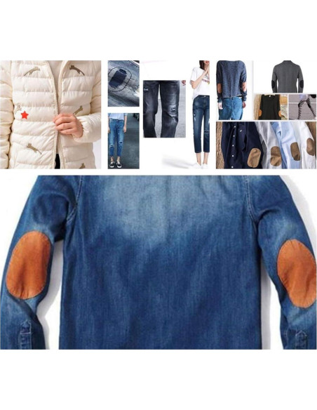 Kit de 26 Parches de Hierro Amarillos MSCFTFB para Ropa Kit de 26 Parches de Hierro Amarillos MSCFTFB para Ropa