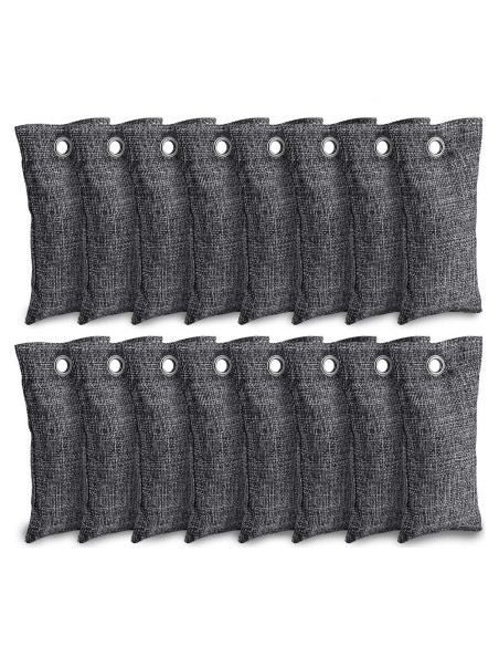 Bolsas Purificadoras de Aire WSSROGY 16 Paquetes Carbón Activado Bolsas Purificadoras de Aire WSSROGY 16 Paquetes Carbón Activado