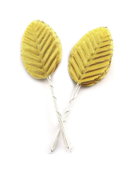 Hojas de Seda IVYRISE 200PCS Doradas para Decoración de Bodas Hojas de Seda IVYRISE 200PCS Doradas para Decoración de Bodas