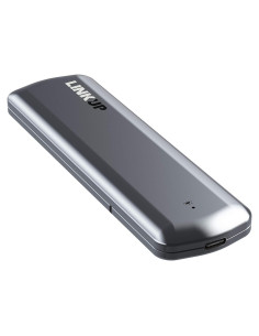 Enclosure NVMe SSD LINKUP M.2 a USB-C 10 Gbps sin herramientas