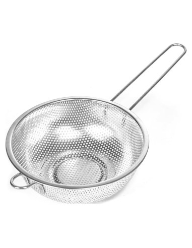 Colador de acero inoxidable ICEICE 19.81 cm con mango