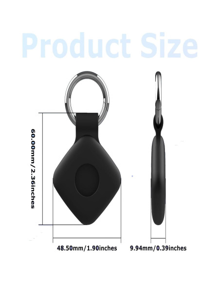 Funda Protectora Silicona BOVUGAC para Tile Mate 2024 - Negro Funda Protectora Silicona BOVUGAC para Tile Mate 2024 - Negro