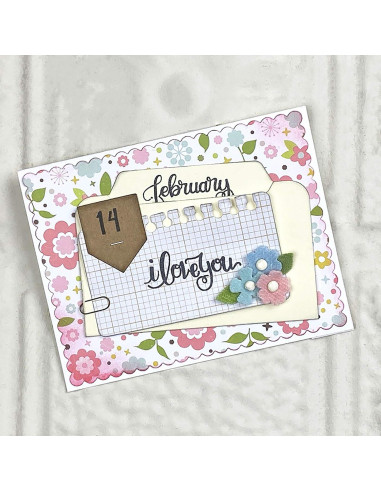 Paquete de 3 Troqueles de Corte 3D Yiphates para Scrapbook