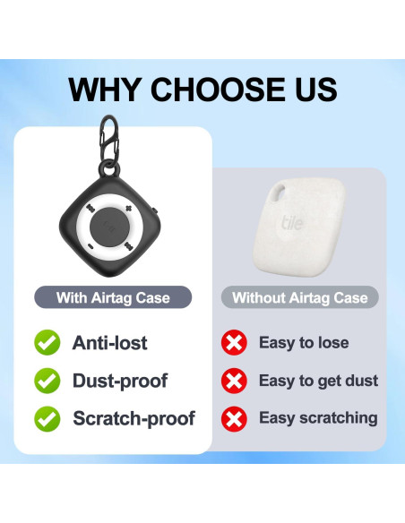 Funda de Silicona para Tile Mate 2022 - 2 Paquetes Impermeables Funda de Silicona para Tile Mate 2022 - 2 Paquetes Impermeables