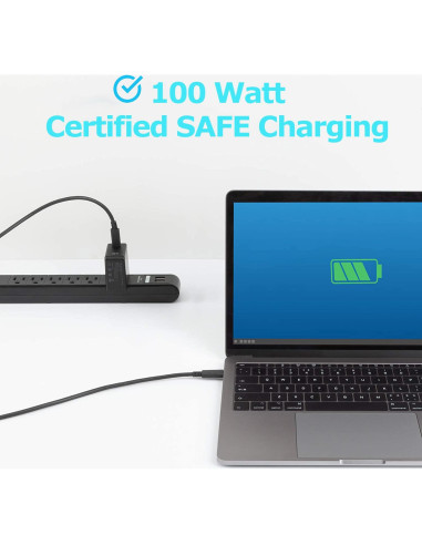 Cable USB-C Doble PD 100W TEK STYZ 0.3M 8K HDMI Compatible Raspberry Pi