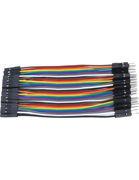 Cables de Salto Antrader 40 Pines Macho a Hembra 10cm Cables de Salto Antrader 40 Pines Macho a Hembra 10cm