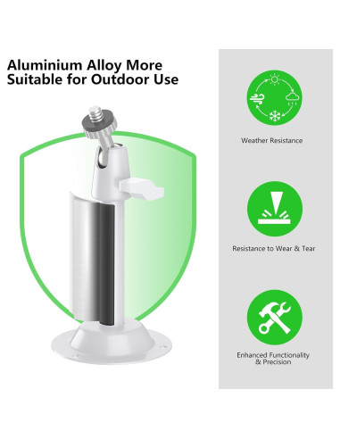 Soporte de Pared Ajustable Eufy para Cámaras - Metal Resistente