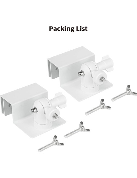 Soporte de canalón Tonton para cámaras Eufy - 2 paquetes Soporte de canalón Tonton para cámaras Eufy - 2 paquetes