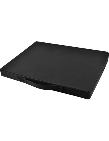Cojín de Asiento Portátil LVOERTUIG 42x33cm Negro