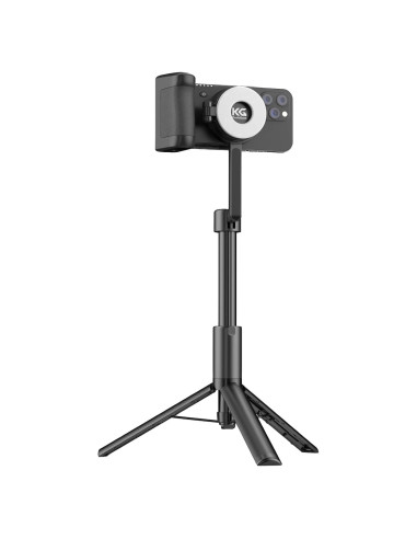 Kit MagStand - Trípode Magnético con Luz y Agarre Bluetooth