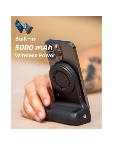 Kit MagStand - Trípode Magnético con Luz y Agarre Bluetooth