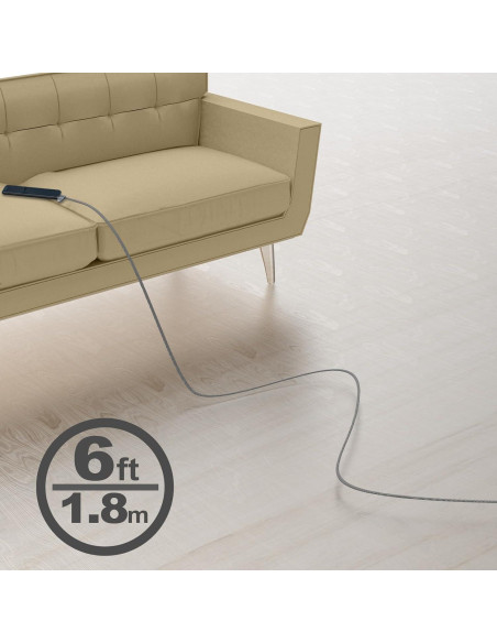 Paquete de 2 Cables USB C 4 en 1 Bobosogo 6FT Carga Rápida 60W Paquete de 2 Cables USB C 4 en 1 Bobosogo 6FT Carga Rápida 60W