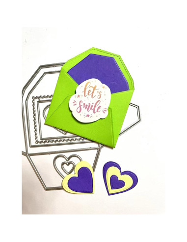 Plantillas de Corte Mvchifay Metal para Scrapbooking 14.3x11.3cm