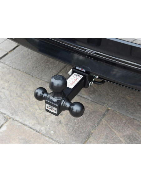 Soporte de Remolque Tri Bola TOPTOW 2" (5.08 cm) Ajustable Soporte de Remolque Tri Bola TOPTOW 2" (5.08 cm) Ajustable