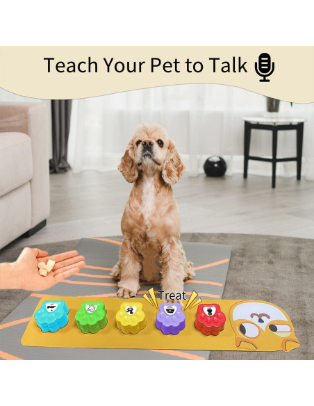 Botones de Comunicación para Perros Z-DADA - Paquete de 5 Botones de Comunicación para Perros Z-DADA - Paquete de 5