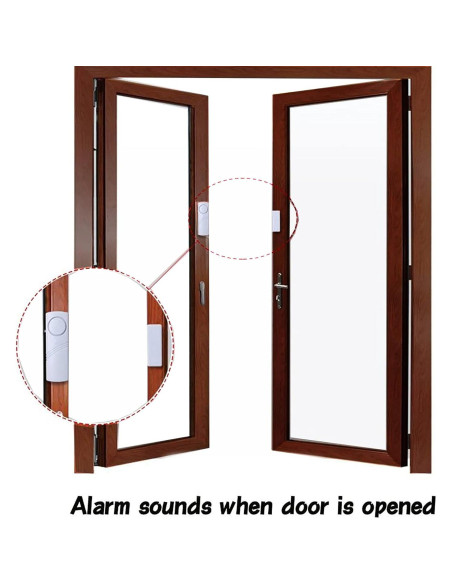 Paquete de 2 Alarmas de Puerta PCTC con Sensor de Contacto Paquete de 2 Alarmas de Puerta PCTC con Sensor de Contacto