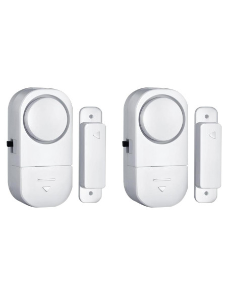 Alarma de Puerta y Ventana WimuPath 90dB - 2 Paquete Alarma de Puerta y Ventana WimuPath 90dB - 2 Paquete