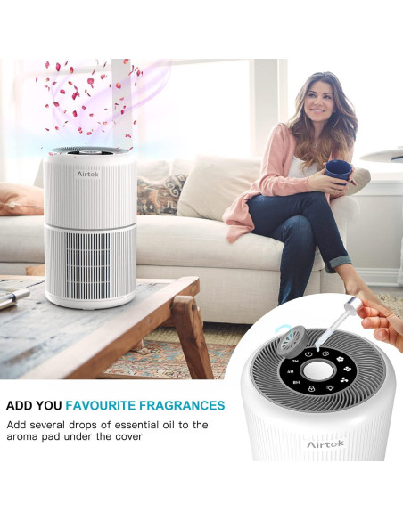 Paquete de 2 Purificadores de Aire AIRTOK AP0601 HEPA 99.9% Paquete de 2 Purificadores de Aire AIRTOK AP0601 HEPA 99.9%