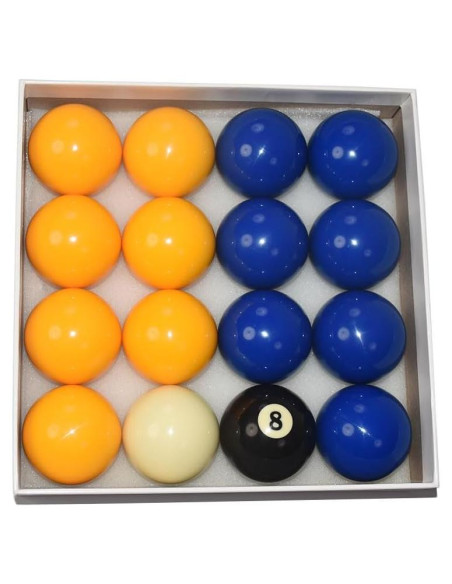 Juego de 16 bolas de billar East Eagle, resina premium Juego de 16 bolas de billar East Eagle, resina premium