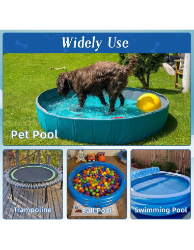 Cubierta de piscina para perros Rypet XX-Large 160 cm redonda