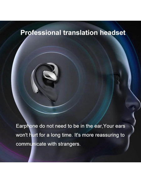 Auriculares Traductores Bluetooth Diydeg - 150 Idiomas, 60H Batería Auriculares Traductores Bluetooth Diydeg - 150 Idiomas, 60H Batería