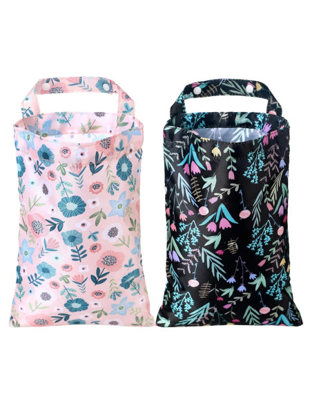 2 Bolsas de Basura para Auto Colgantes Ribbonlic Boho Floral 2 Bolsas de Basura para Auto Colgantes Ribbonlic Boho Floral