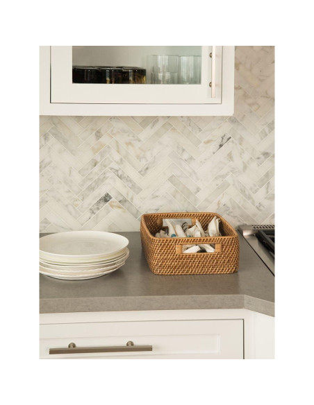 Canasta de Almacenamiento de Rattan Kouboo 33x25.4x11.4 cm Canasta de Almacenamiento de Rattan Kouboo 33x25.4x11.4 cm