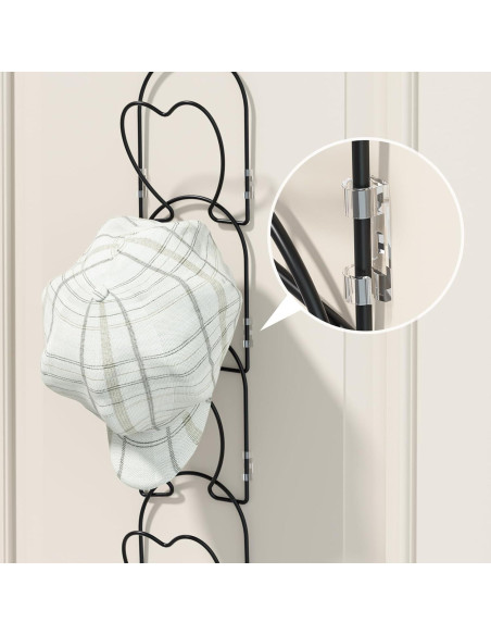 Soporte para Gorras LINFIDITE 15 Piezas Montaje en Pared Soporte para Gorras LINFIDITE 15 Piezas Montaje en Pared