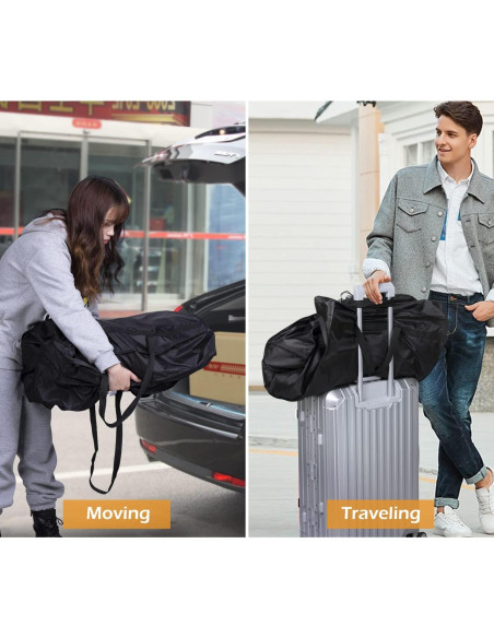 Bolsas de Ropa MISSLO para Viaje y Almacenamiento 2 Pzs Bolsas de Ropa MISSLO para Viaje y Almacenamiento 2 Pzs