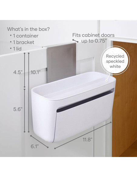 Soporte para Cápsulas de Lavavajillas YouCopia 50838 Blanco Soporte para Cápsulas de Lavavajillas YouCopia 50838 Blanco
