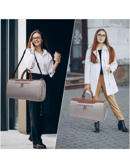 Bolsa de Ropa Convertible Modoker 45L con Compartimento para Zapatos Bolsa de Ropa Convertible Modoker 45L con Compartimento para Zapatos