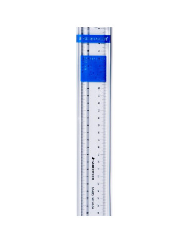 Regleta Staedtler 962 02-30 con Línea de Surco 30 cm