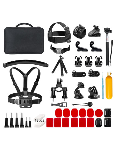 Kit de Accesorios para Cámara de Acción AKASO 60 en 1
