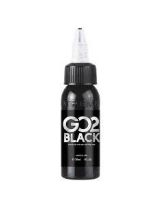 Tinta para Tatuajes Xtreme GO2 - Negro Intenso 29.57 ml