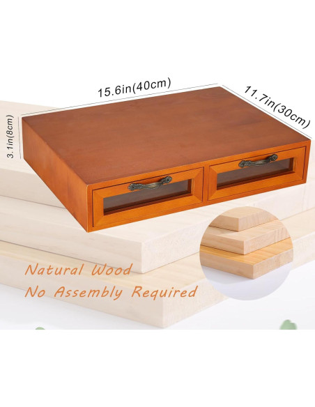 Soporte de K Cup de Madera KIKJOK para 50 Cápsulas Beige Soporte de K Cup de Madera KIKJOK para 50 Cápsulas Beige