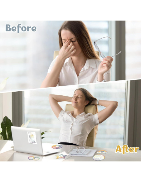 Stickers Sensoriales de Ansiedad Tenceur 60 Pcs Color Boho Stickers Sensoriales de Ansiedad Tenceur 60 Pcs Color Boho