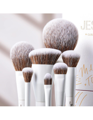 Juego de Brochas de Maquillaje Jessup 14 Piezas con Caja