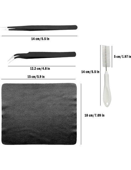 Kit de Limpieza 19 en 1 GUINIFAO para Computadoras y Electrónicos Kit de Limpieza 19 en 1 GUINIFAO para Computadoras y Electrónicos