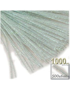 Tallos de Chenille The Crafts Outlet 1000 piezas Amarillo 50 cm 2