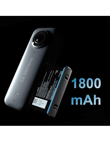 Cámara de Acción 360 Insta360 X3 con Batería Extra y 512GB