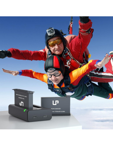 Cargador Doble Ranura LP para Batería 360 ONE X2 - 2 Piezas