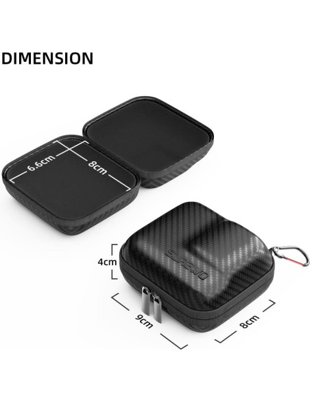 Funda Dura Mini SUREWO para GoPro Hero 13/12/11/10/9/8/7/6/5/4 Funda Dura Mini SUREWO para GoPro Hero 13/12/11/10/9/8/7/6/5/4